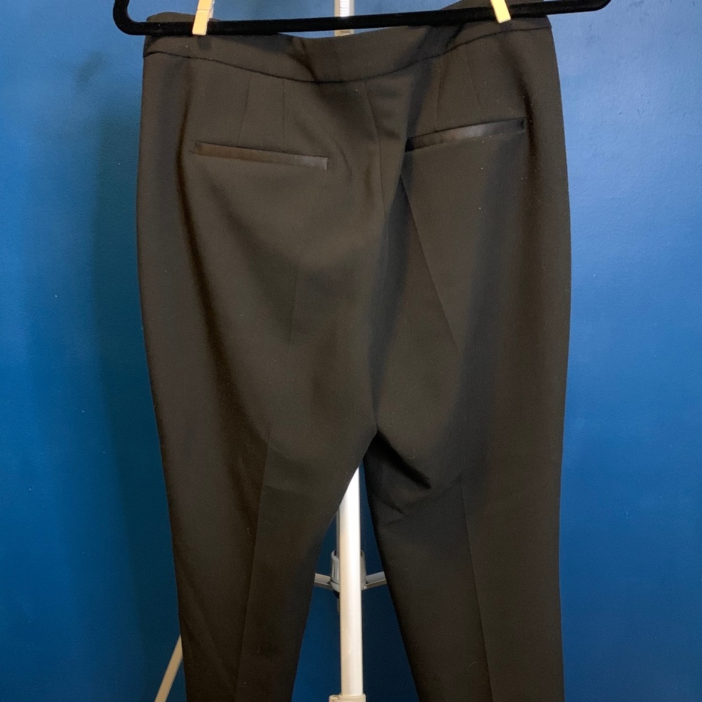 Zara Tuxedo Pants in Black